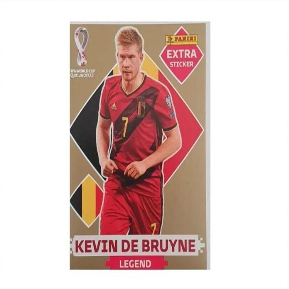 Lamina Oro Gold Extra Legend Kevin De Bruyne Panini Qatar img #1