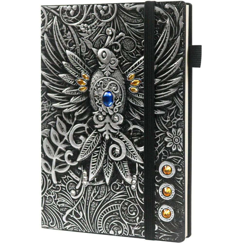 Cuaderno De Cuero Con Páginas Forradas Con 200 Páginas img #1