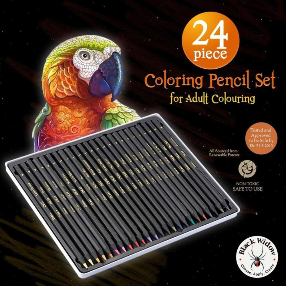 Lápices De Colores De Black Widow img #2