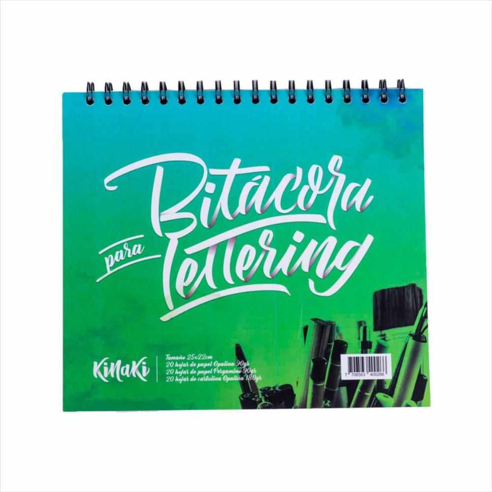 exito.com | Bitácora Para Lettering Kinaki 60 Hojas
