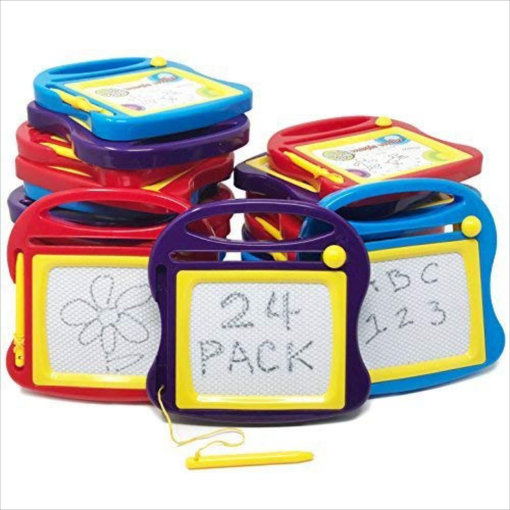 24 Piezas Conjunto Aparato De Tablilla Doodle Magnetica.