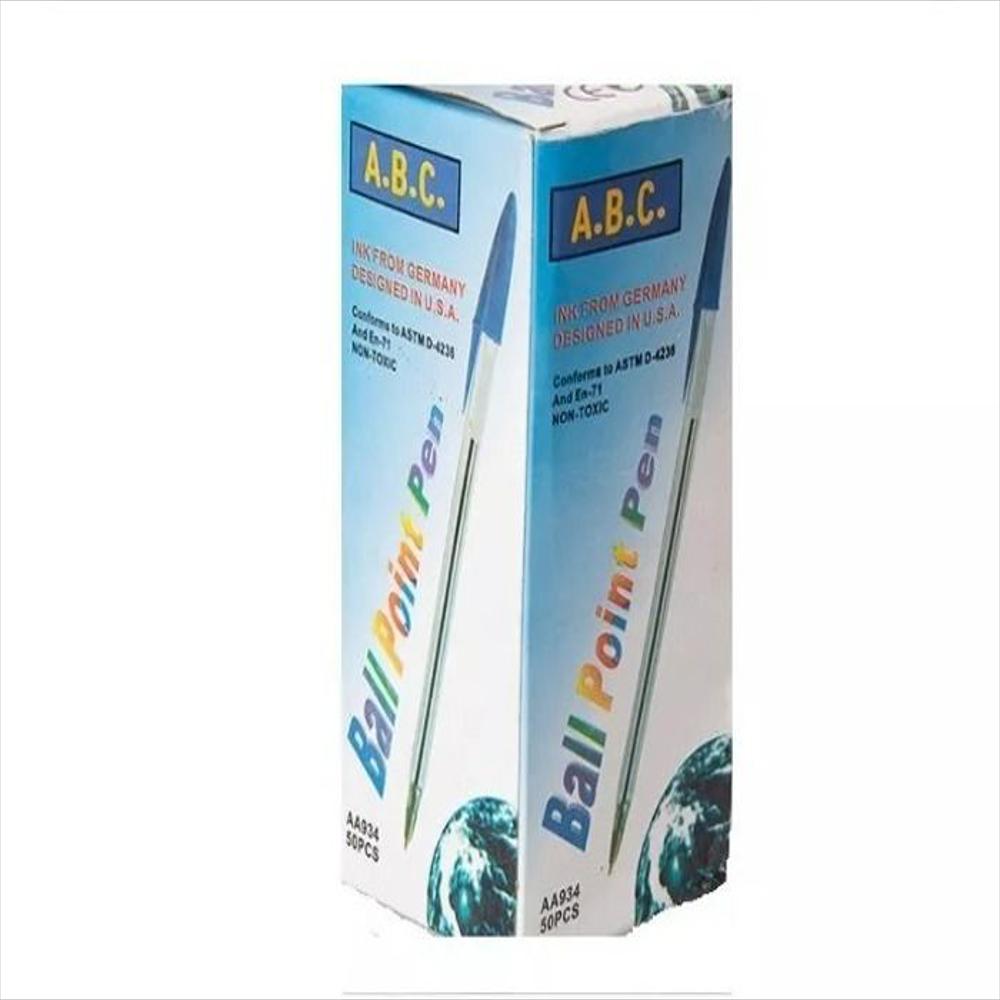 Lapicero Bolígrafo 1.0M Cajax50 Color Azul