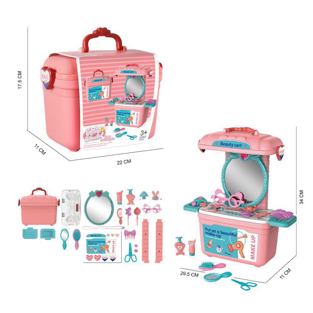 Set De Tocador Infantil Con Acc.  Set Tocador Infantil Con Accesorios  OX TOYS img #3
