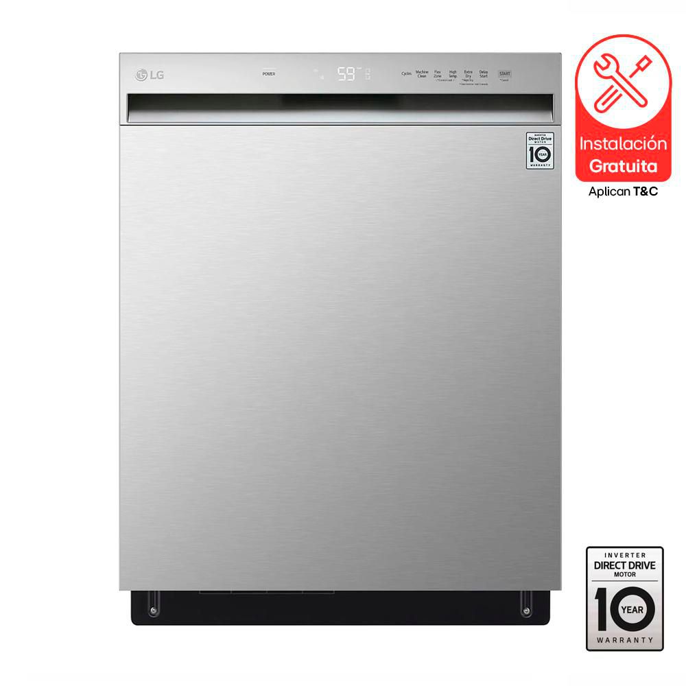 Lavavajillas LG 70 Piezas LDFN3432T Acero Inox