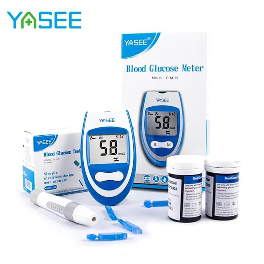 Medidor Glucosa Yasee Tiras 50 Lancetas 50 / Glucometro