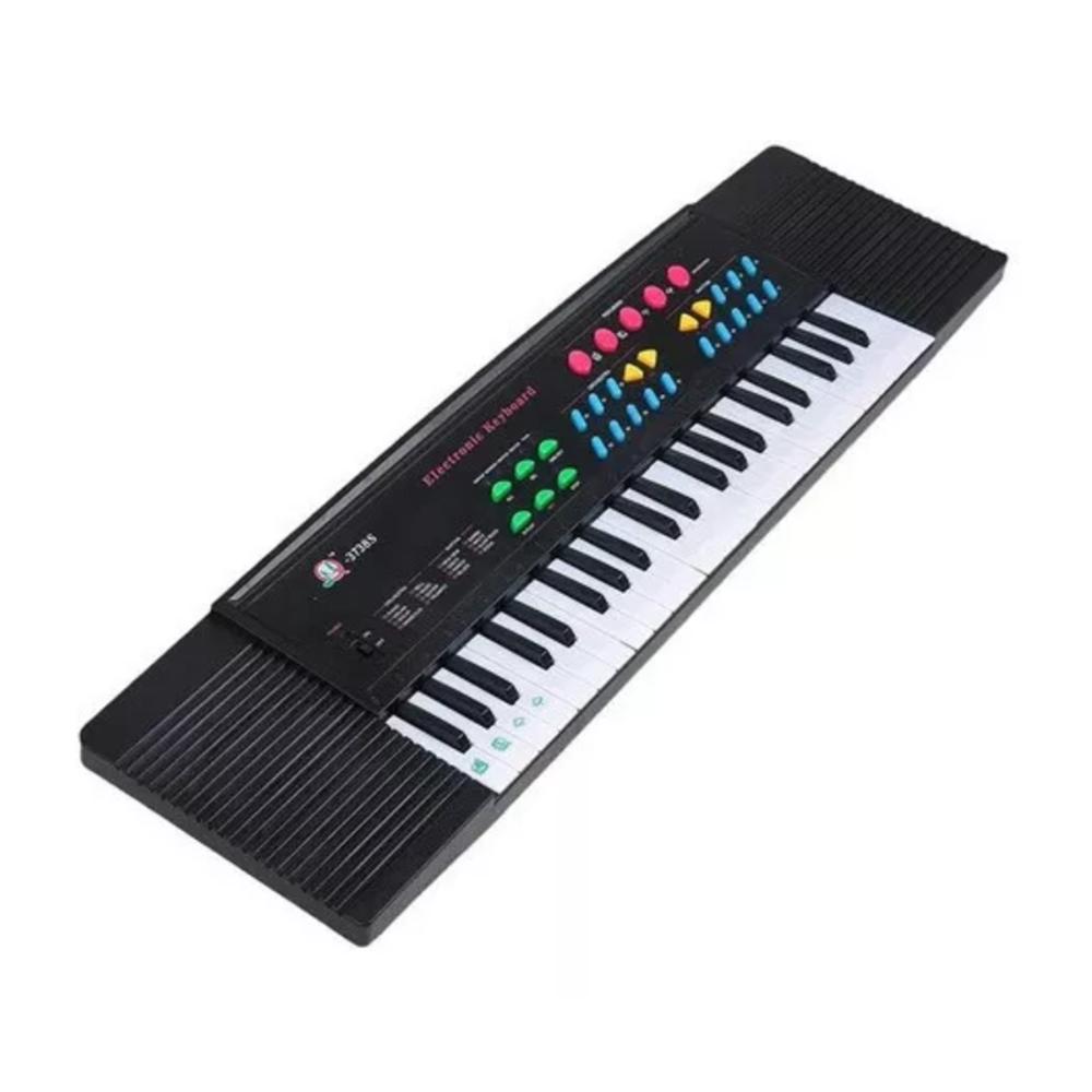 Piano Organeta Niños M 3738S Microfono + Cable Usb Corriente
