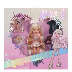 Muñeca Bratz x Karol G Collector con 3Outfits y Accesorios  BRATZ