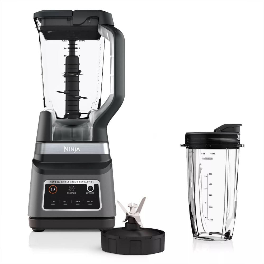 Licuadora. NINJA 4 velocidades manuales, 2 programas automáticos IQ 1400 W BN750