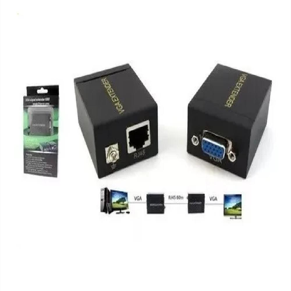 Vga Extender 60Metros Cat 5E 6 img #1