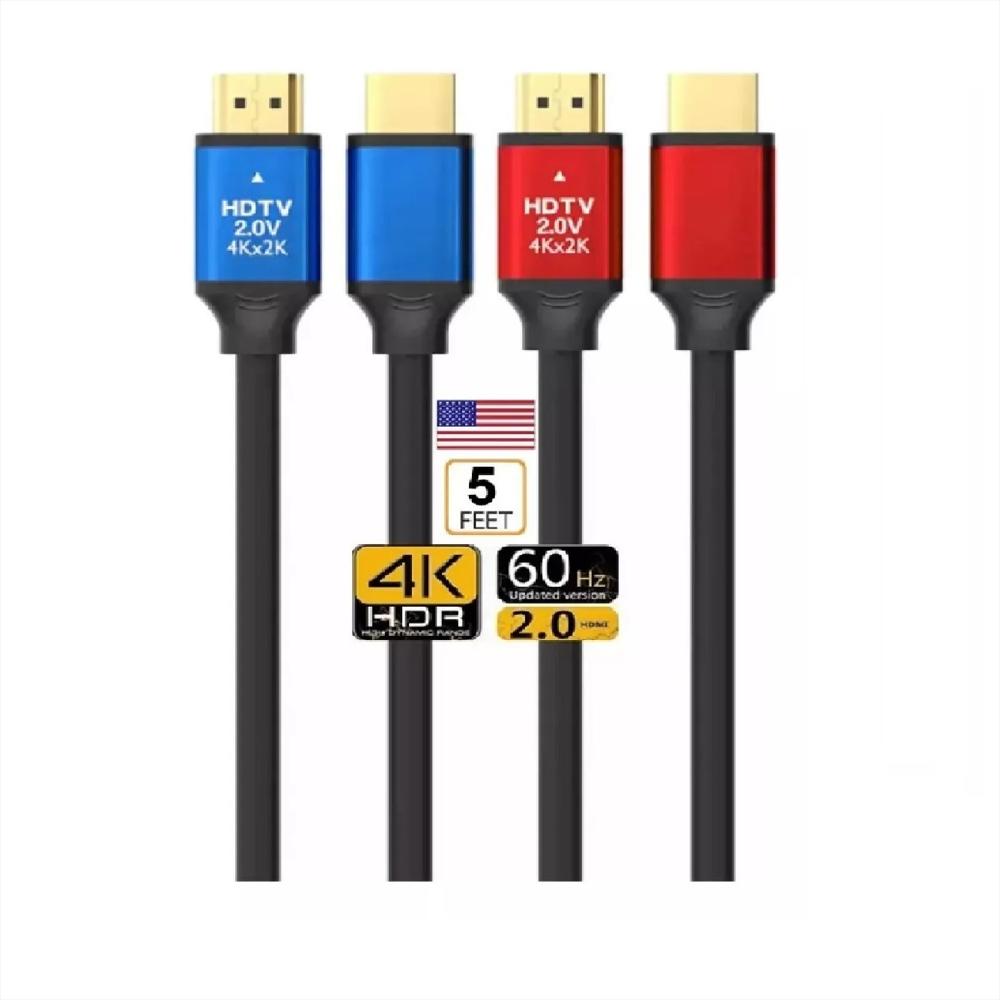 Cable Hdmi 2.0 1.5Mts 4K De Alta Velocidad Ultra 60Hz 18Gbps img #3