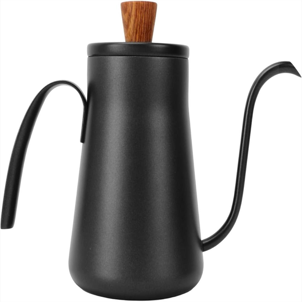 Tetera Cuello De Cisne En Acero Inoxidable 400 Ml Hervidor De Café, Cafetera