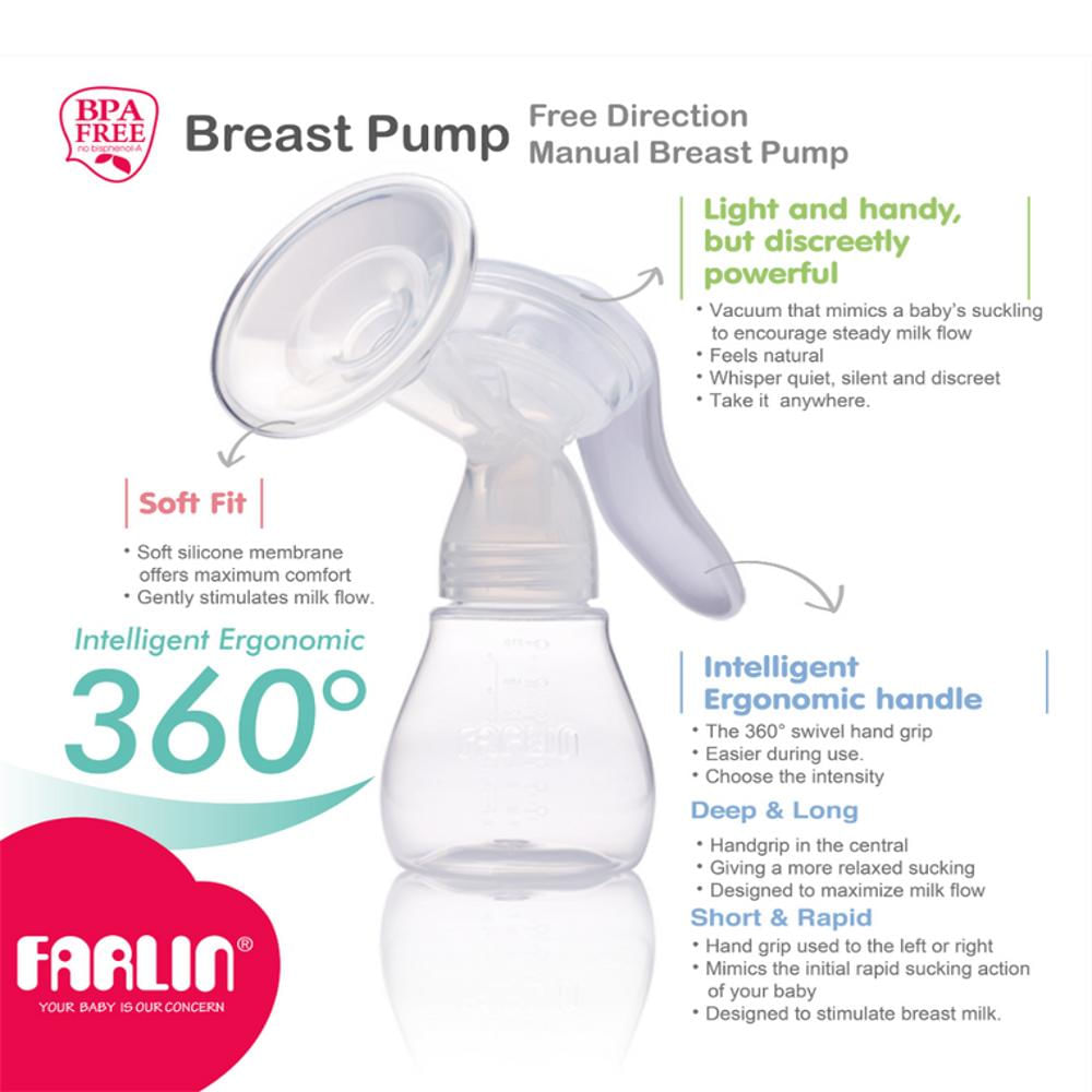 Extractor De Leche Manual Farlin Blanco Bf640b img #5