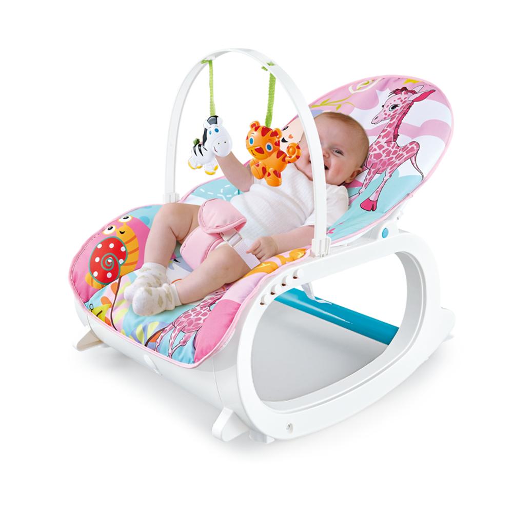 Silla Mecedora Vibradora Crece Conmigo Bebe Selva & Comedor