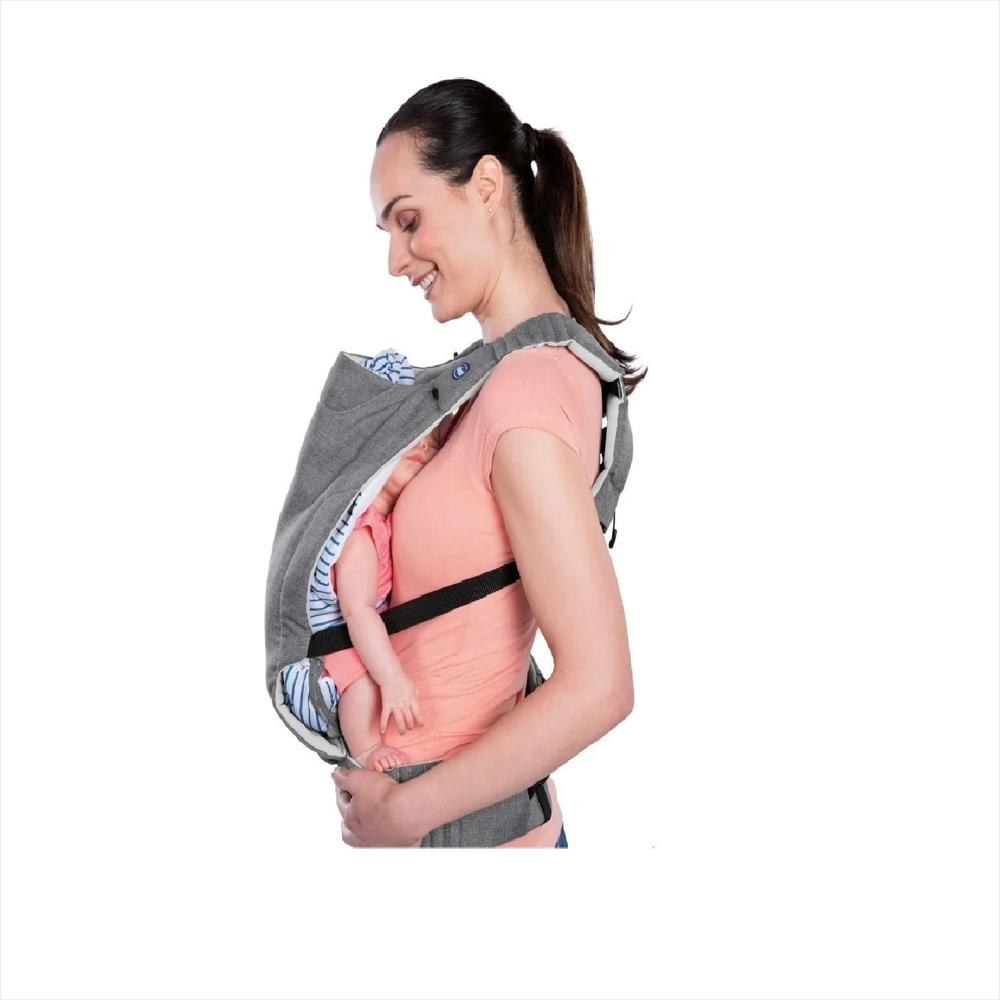 Cargador Canguro Para Bebe Chicco Myamaki Gris img #3