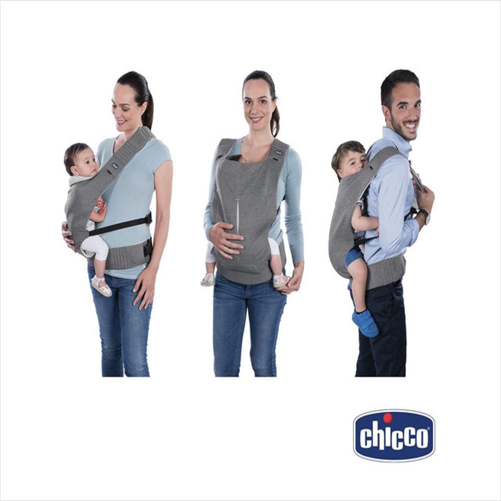 Cargador Canguro Para Bebe Chicco Myamaki Gris img #4