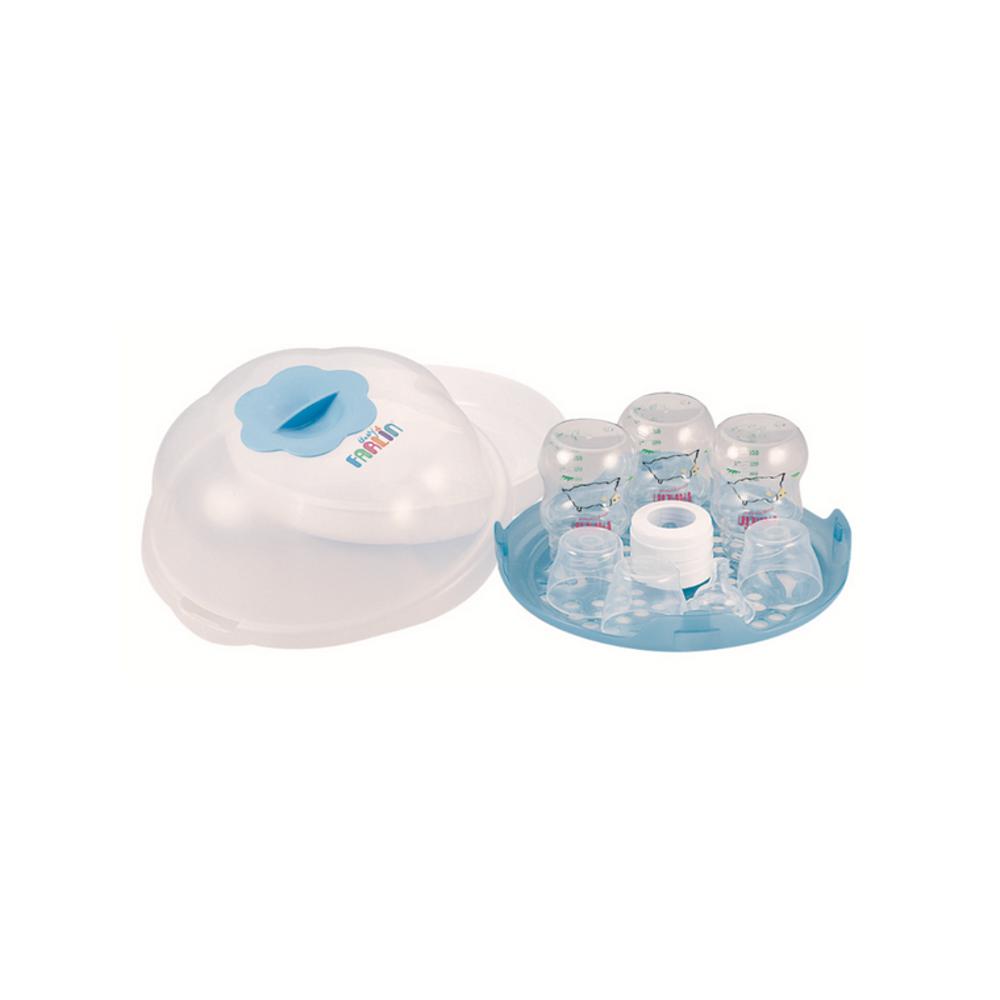 Esterilizador Microondas X3 Teteros Farlin Azul Bf 213B img #2