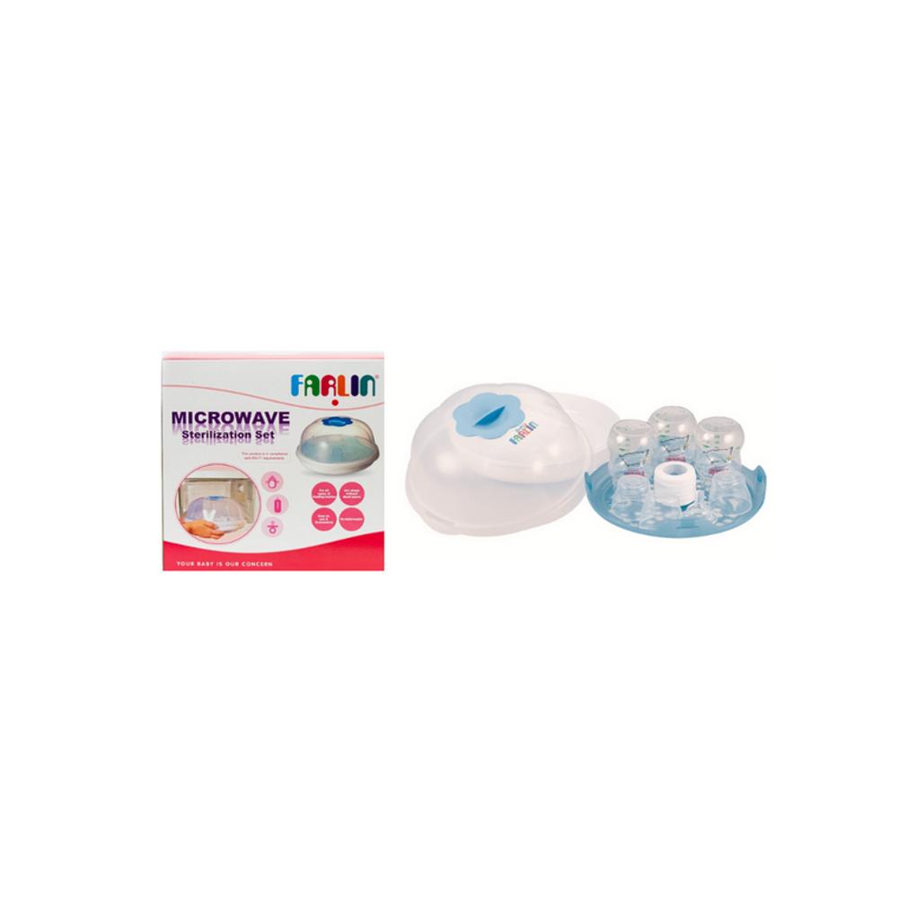 Esterilizador Microondas X3 Teteros Farlin Azul Bf 213B img #4