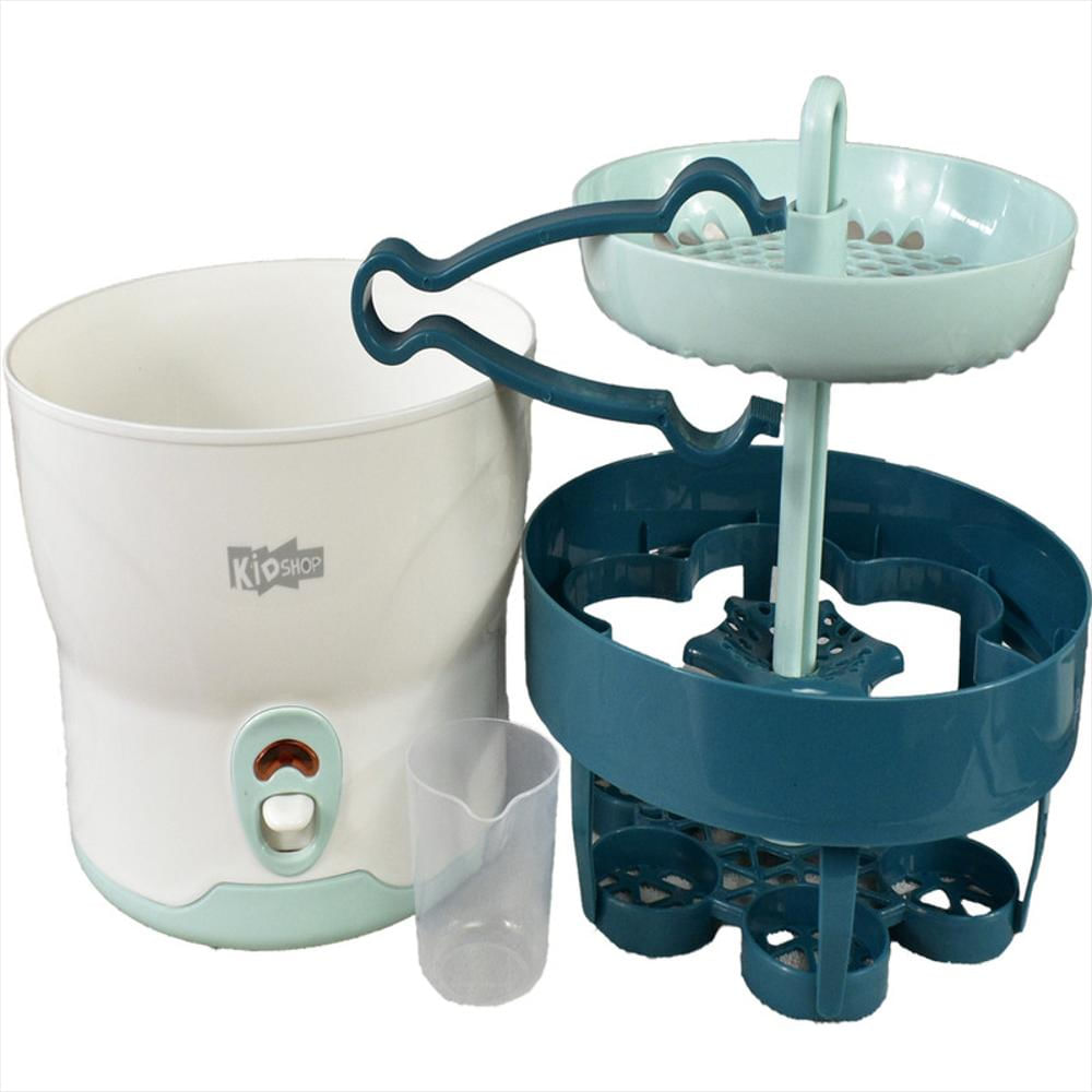 Esterilizador Eléctrico De Teteros Para Bebé Azul img #2
