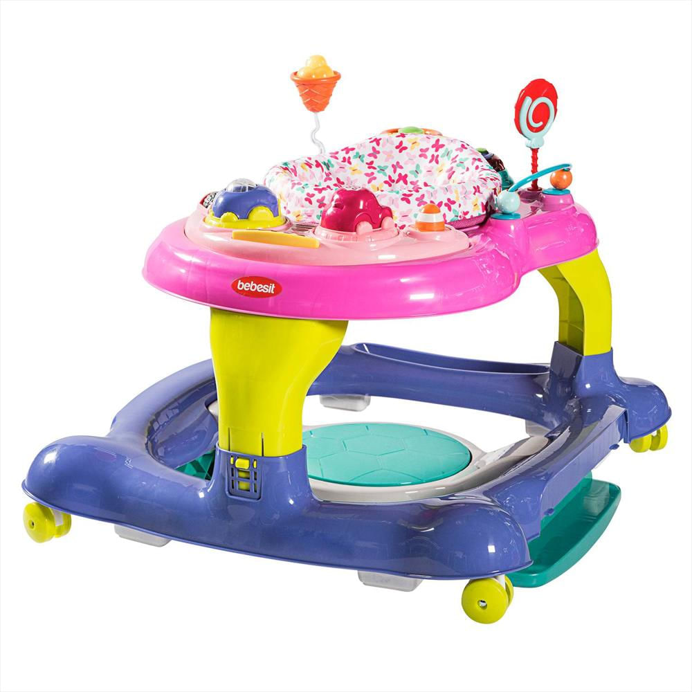 Caminador Jumper 360 Multi Activity 3 En 1 Niña Bebesit