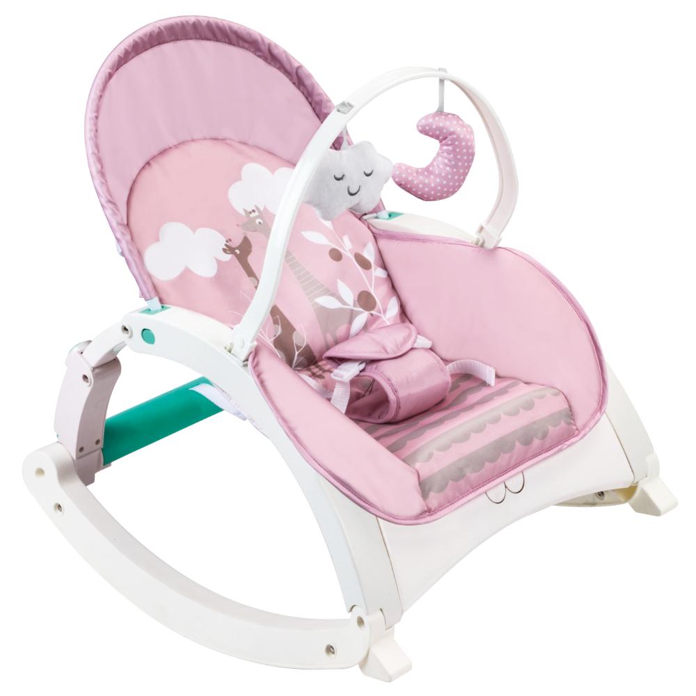 Silla Mecedora Multifuncional Mattina Rosada Mbr C065