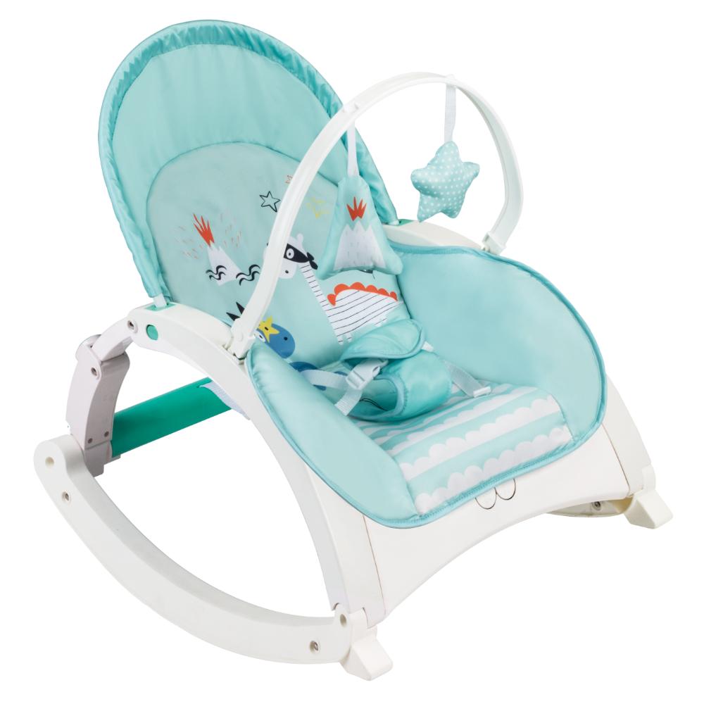 Silla Mecedora Multifuncional Mattina Azul Mbr C065