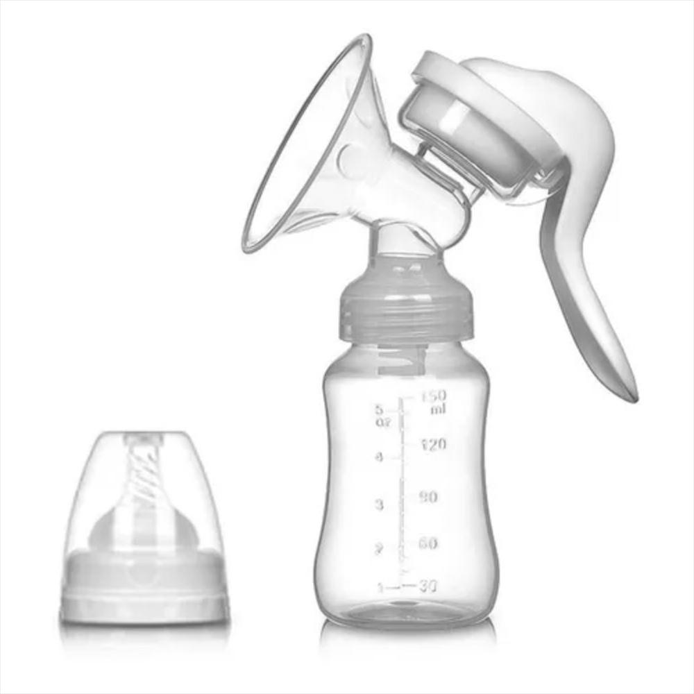 Extractor Succionador De Leche Materna Manual Con Tetero