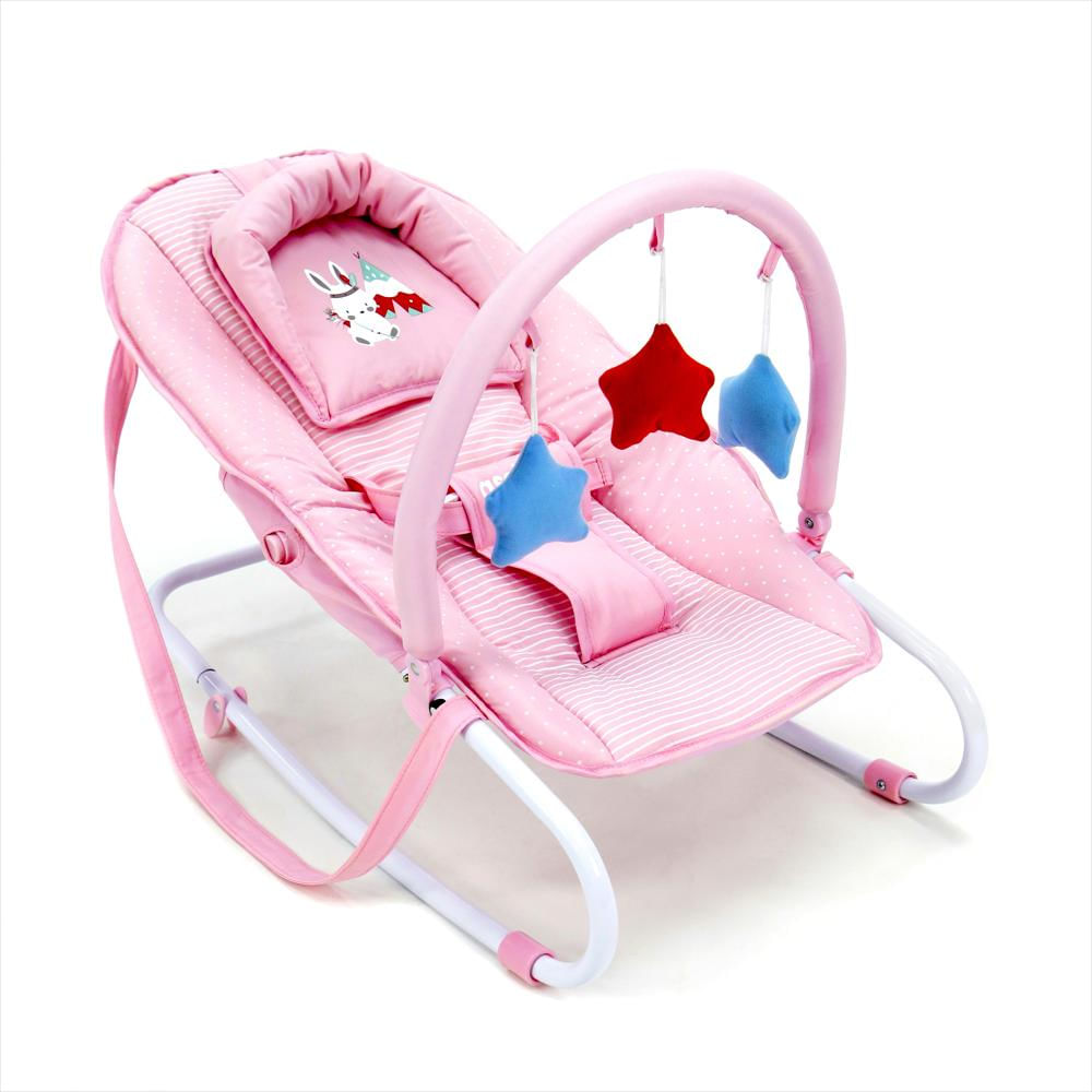 Mecedora Baby Conejito Tippi Rosa