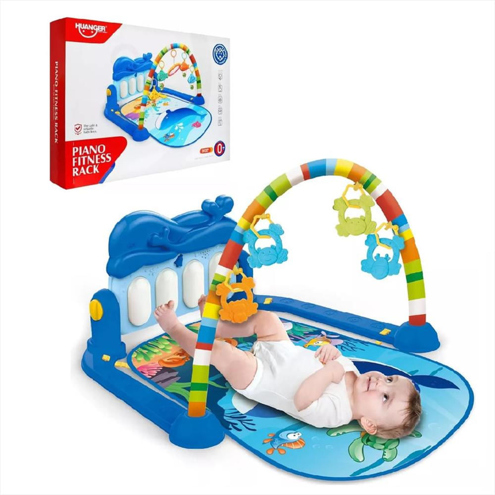 Gimnasio Piano Ballena Huanger Bebe Musical Niño Niña