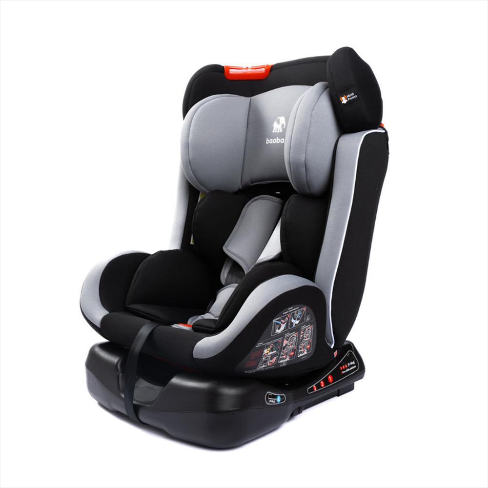 Silla Carro Bebe All In One Tuttouno Negro Gris Baobao Bx78837 img #1