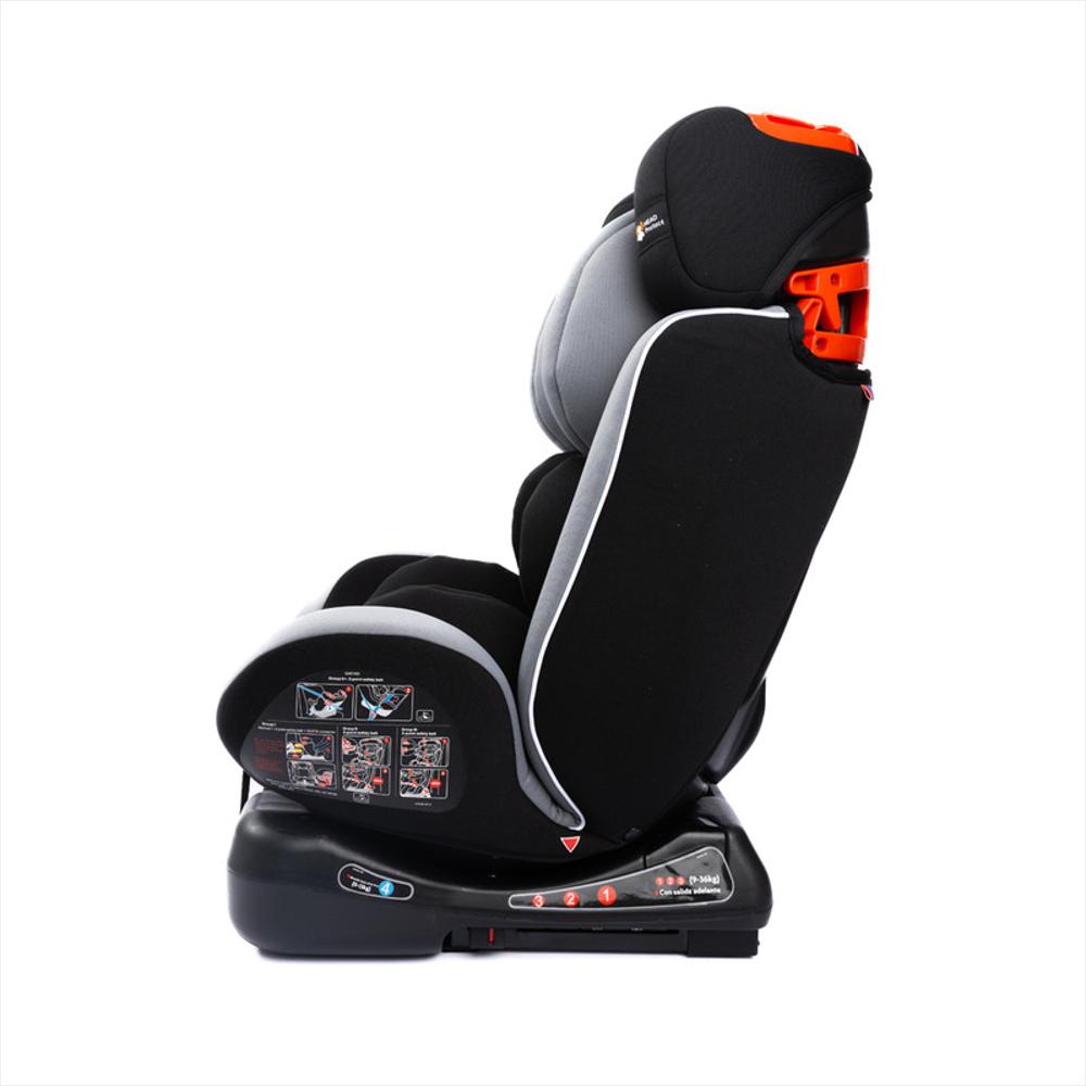 Silla Carro Bebe All In One Tuttouno Negro Gris Baobao Bx78837 img #4