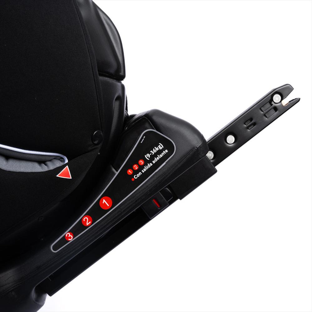 Silla Carro Bebe All In One Tuttouno Negro Gris Baobao Bx78837 img #5