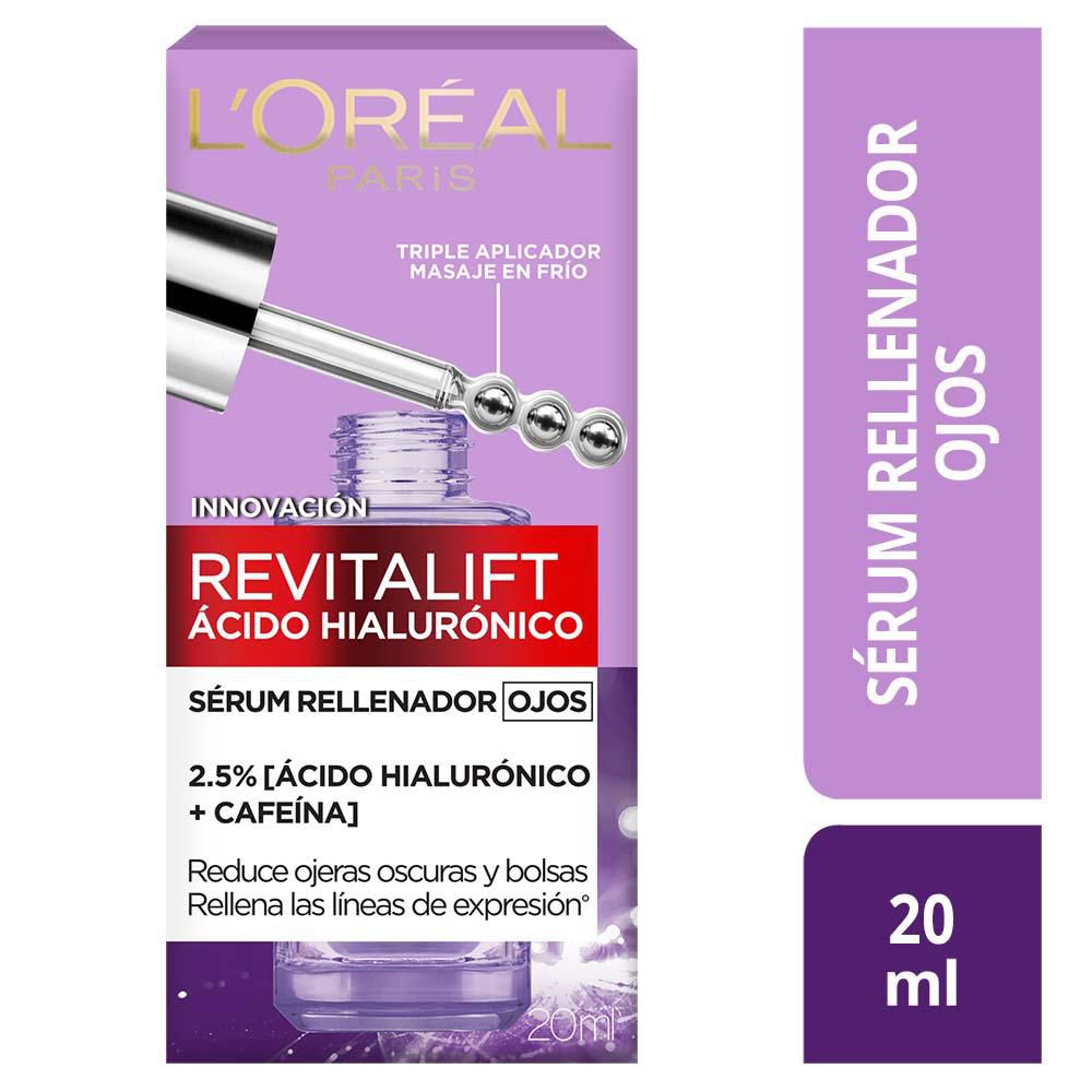 Serum contorno de ojos DERMO EXPERTISE Loreal Paris ácido hialurónico (20 ml)