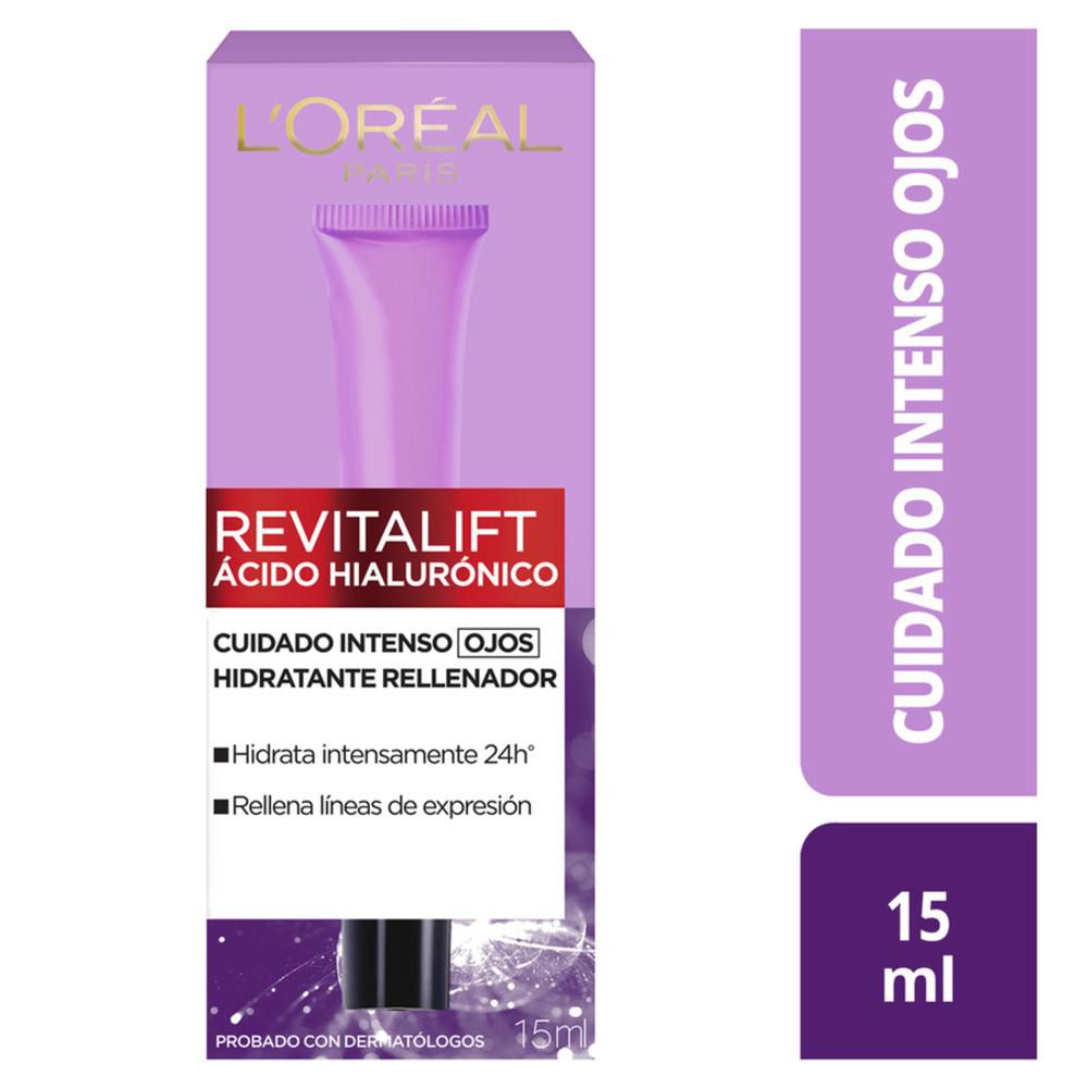 Contorno de ojos DERMO EXPERTISE Loreal Paris ácido hialurónico (15 gr)