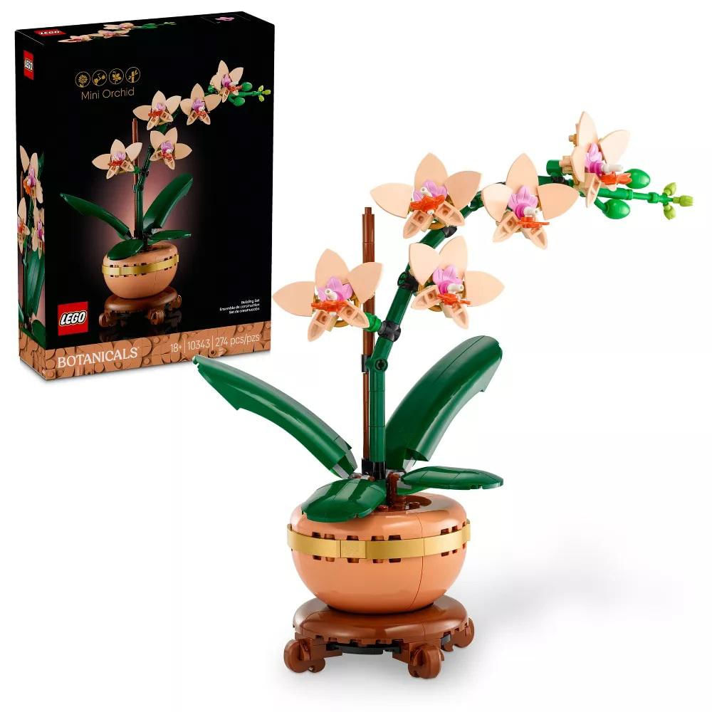 Lego Set Construcción Mini Orquídeas 10343