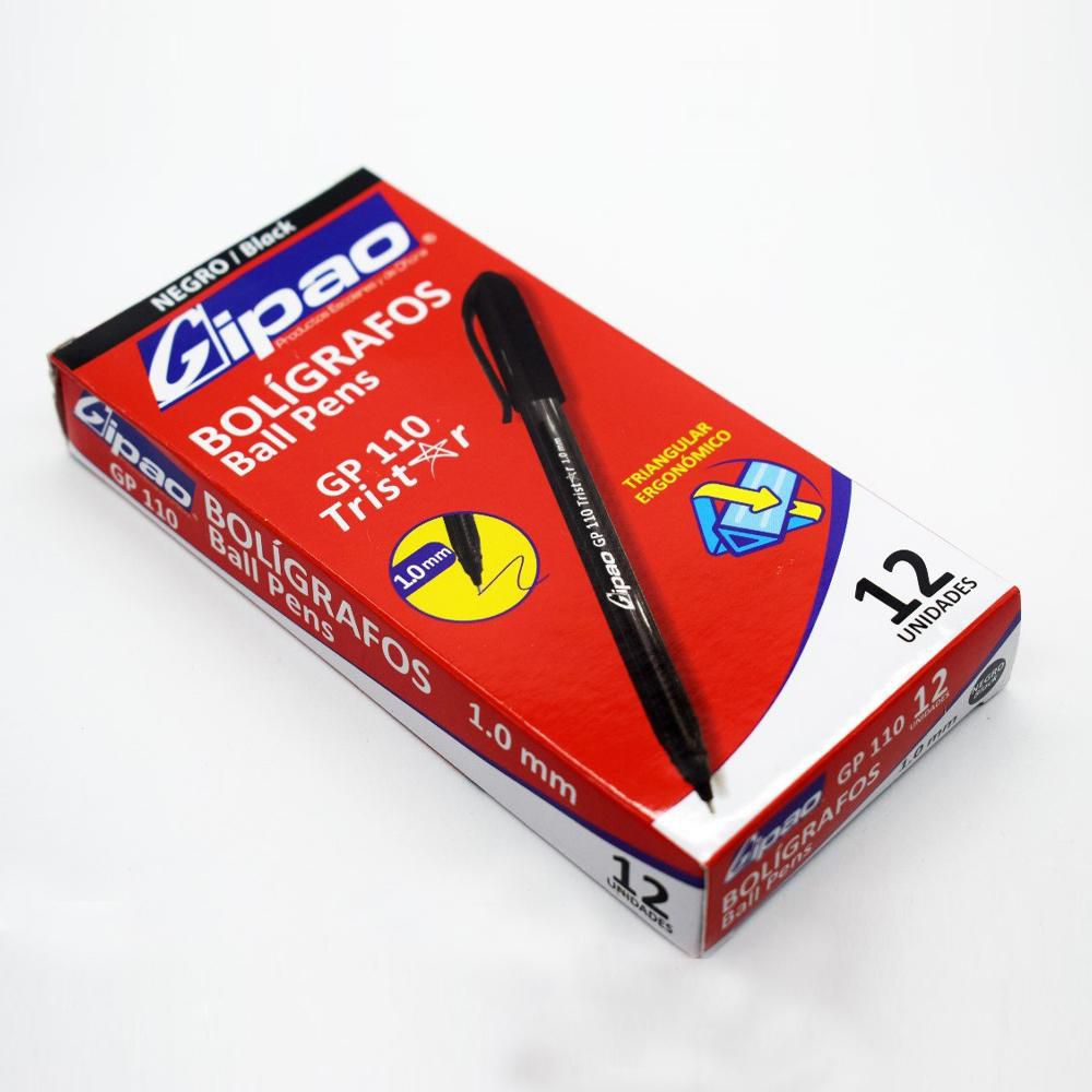 Lapicero Tristar Negro 100 GIPAO