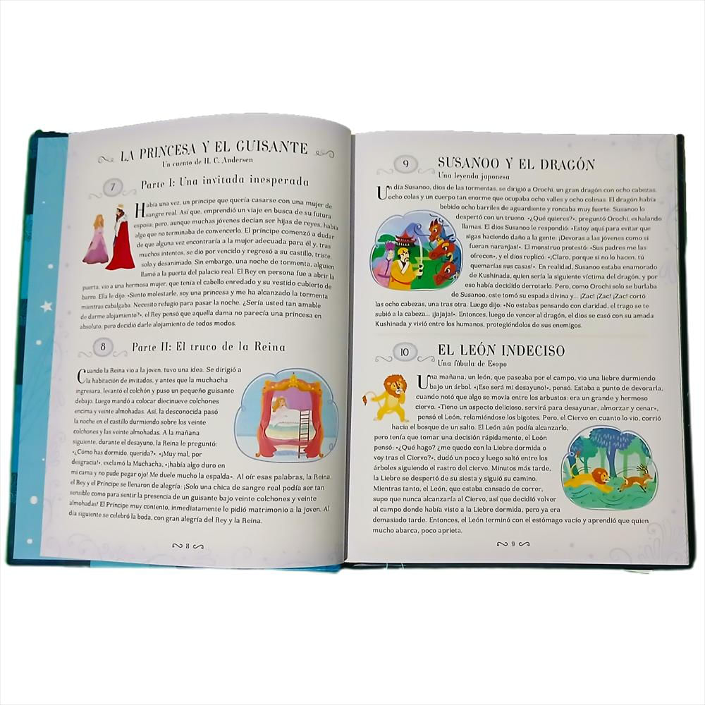 Libro 365 Cuentos Del Mundo Una X Dia Para Niños Y Niñas img #2