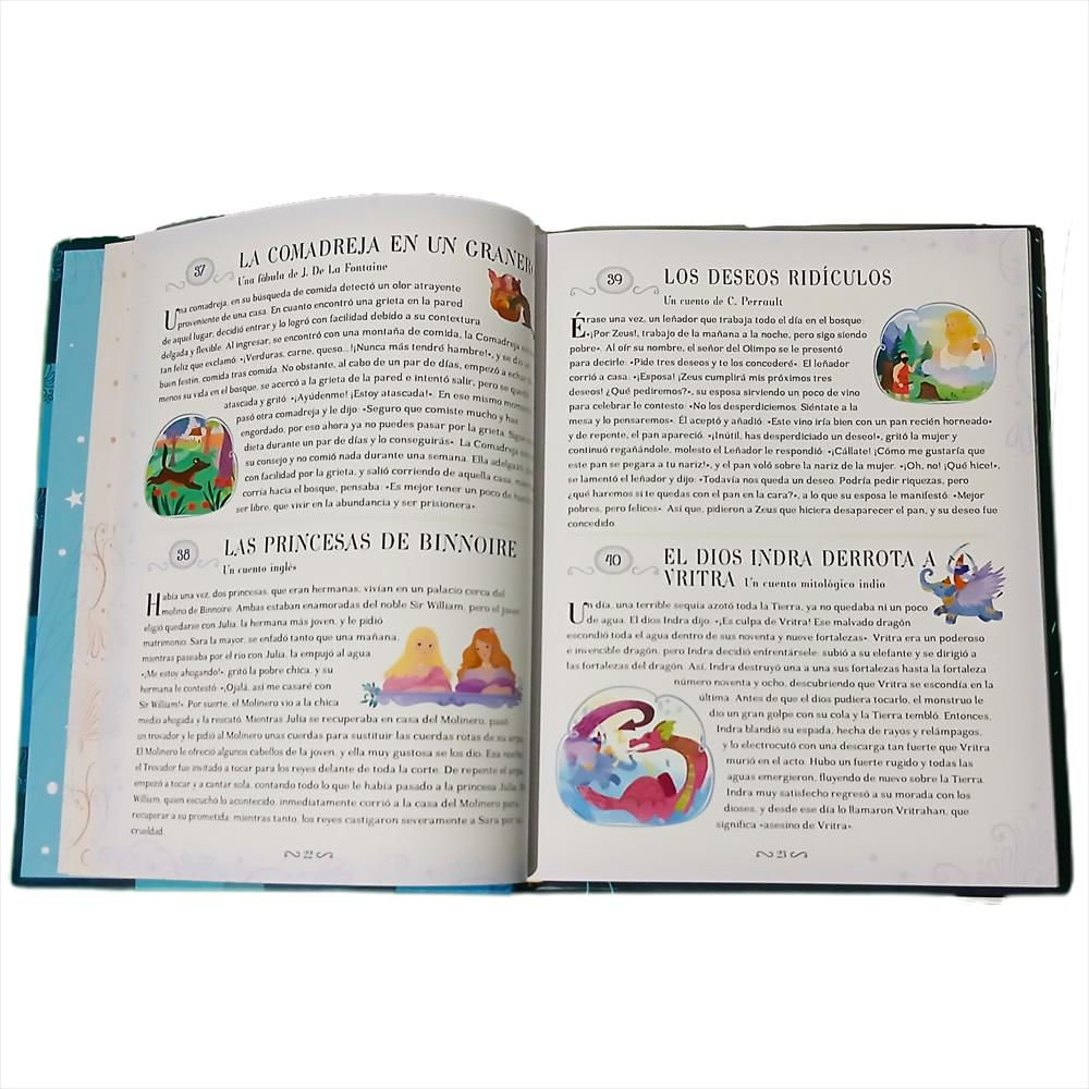 Libro 365 Cuentos Del Mundo Una X Dia Para Niños Y Niñas img #3