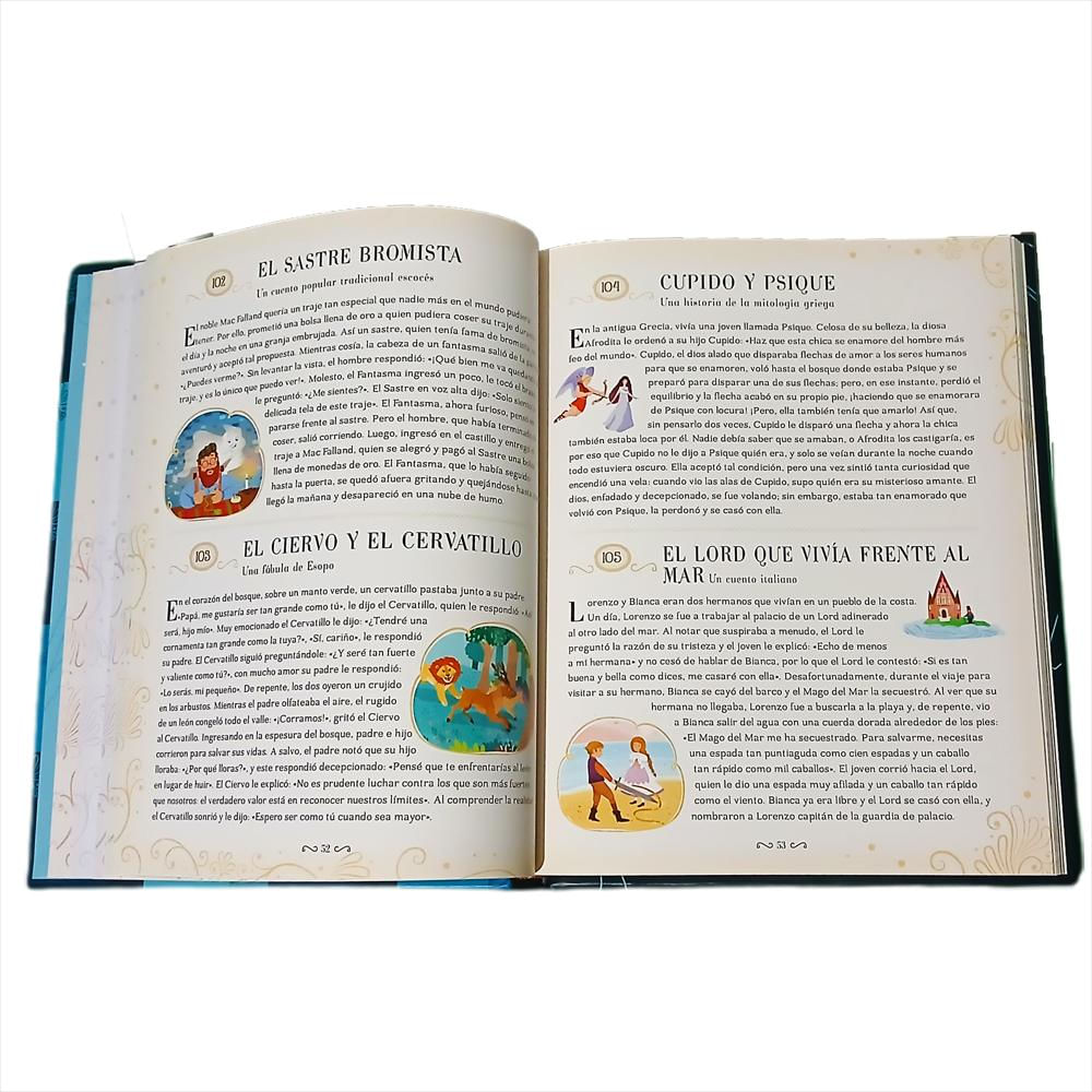 Libro 365 Cuentos Del Mundo Una X Dia Para Niños Y Niñas img #4