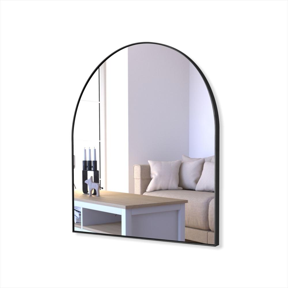 Espejo De Arco Bajo Con Marco Metálico 60X70 Cm