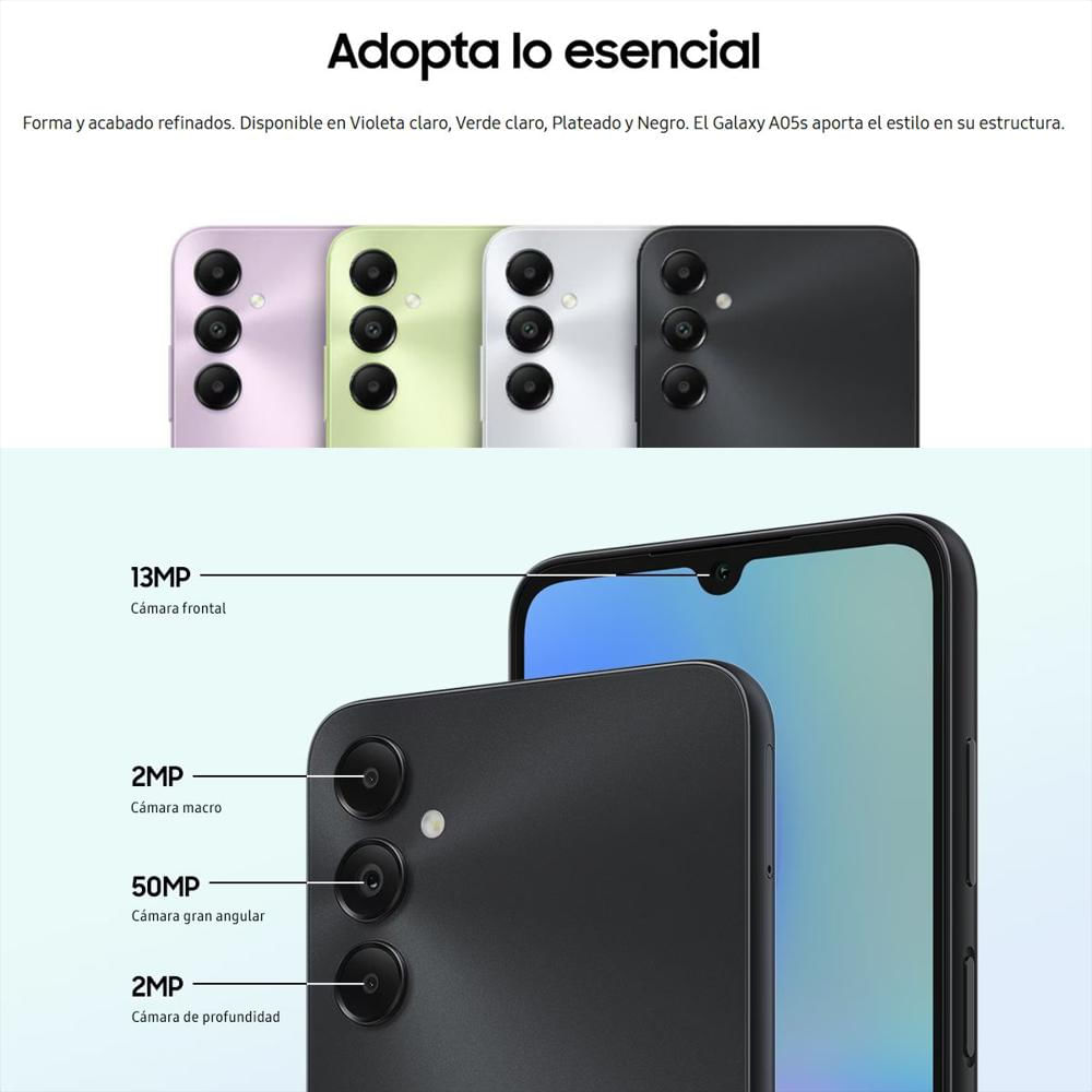 Combo: Samsung Galaxy A05s 128Gb /6Gb Slv + Redmi Watch 5 Active Slv img #3