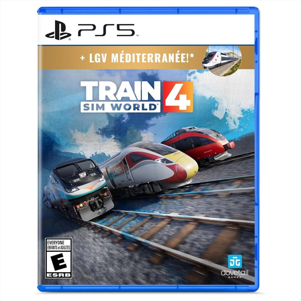 Train Sim World 4 + Lgv Mediterranée Ps5 Fisico