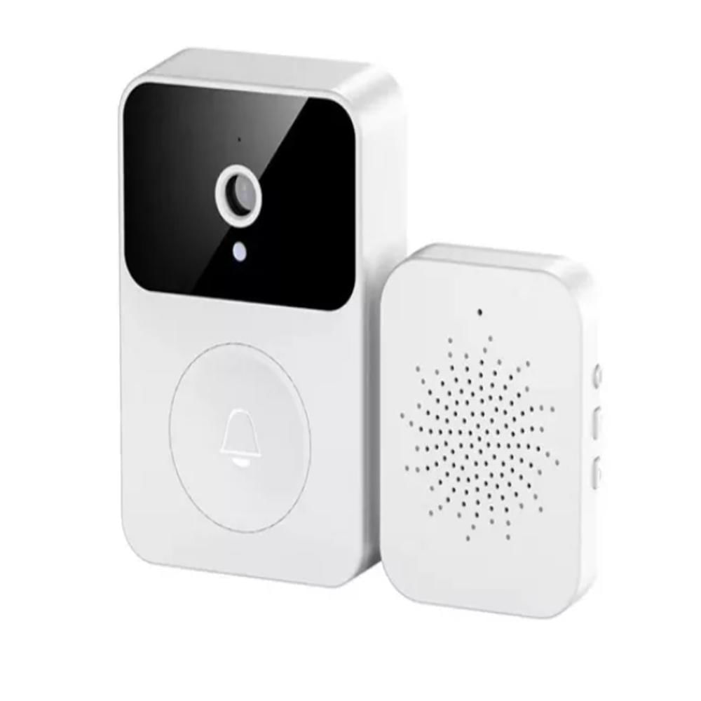 Timbre De Puerta Inalámbrico Recargable Cámara Hd