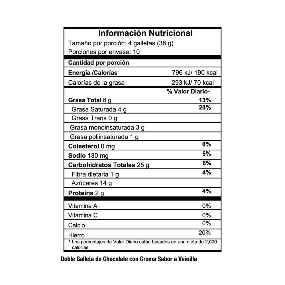 Galletas OREO  (648  gr) img #2