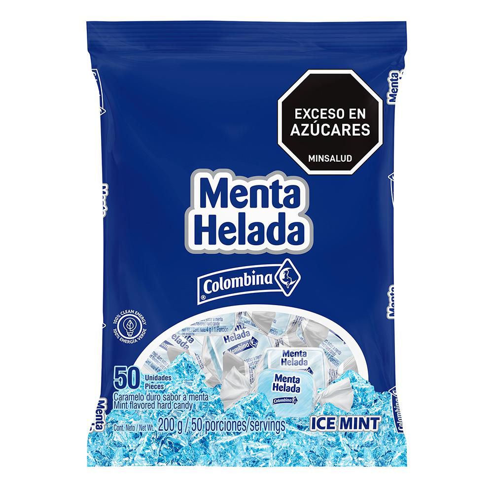 Mentas COLOMBINA Sabor a menta (200 gr)