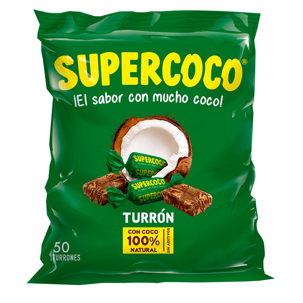 Turrón SUPERCOCO Súper Coco (250 gr)