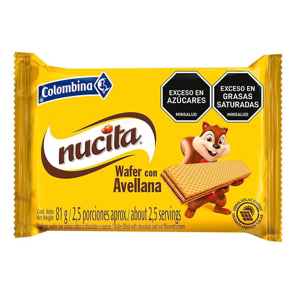 Galletas NUCITA Wafer Nucita (81  gr)