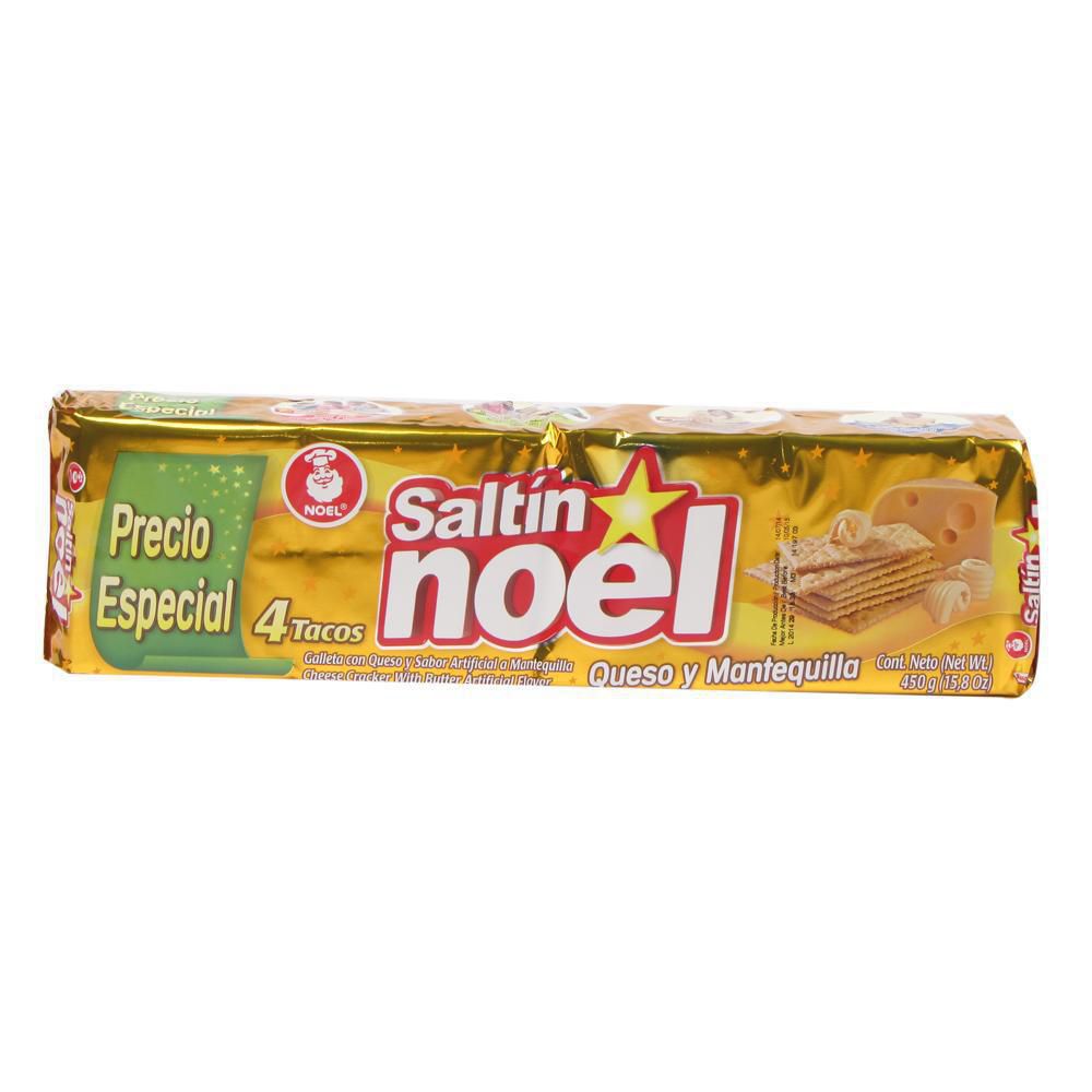 Galletas SALTIN NOEL queso mantequilla (450 gr)