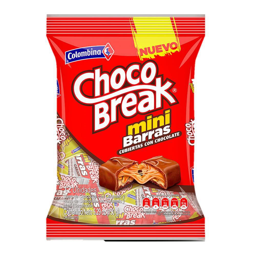 Barra De Chocolate CHOCOBREAK (150 gr)
