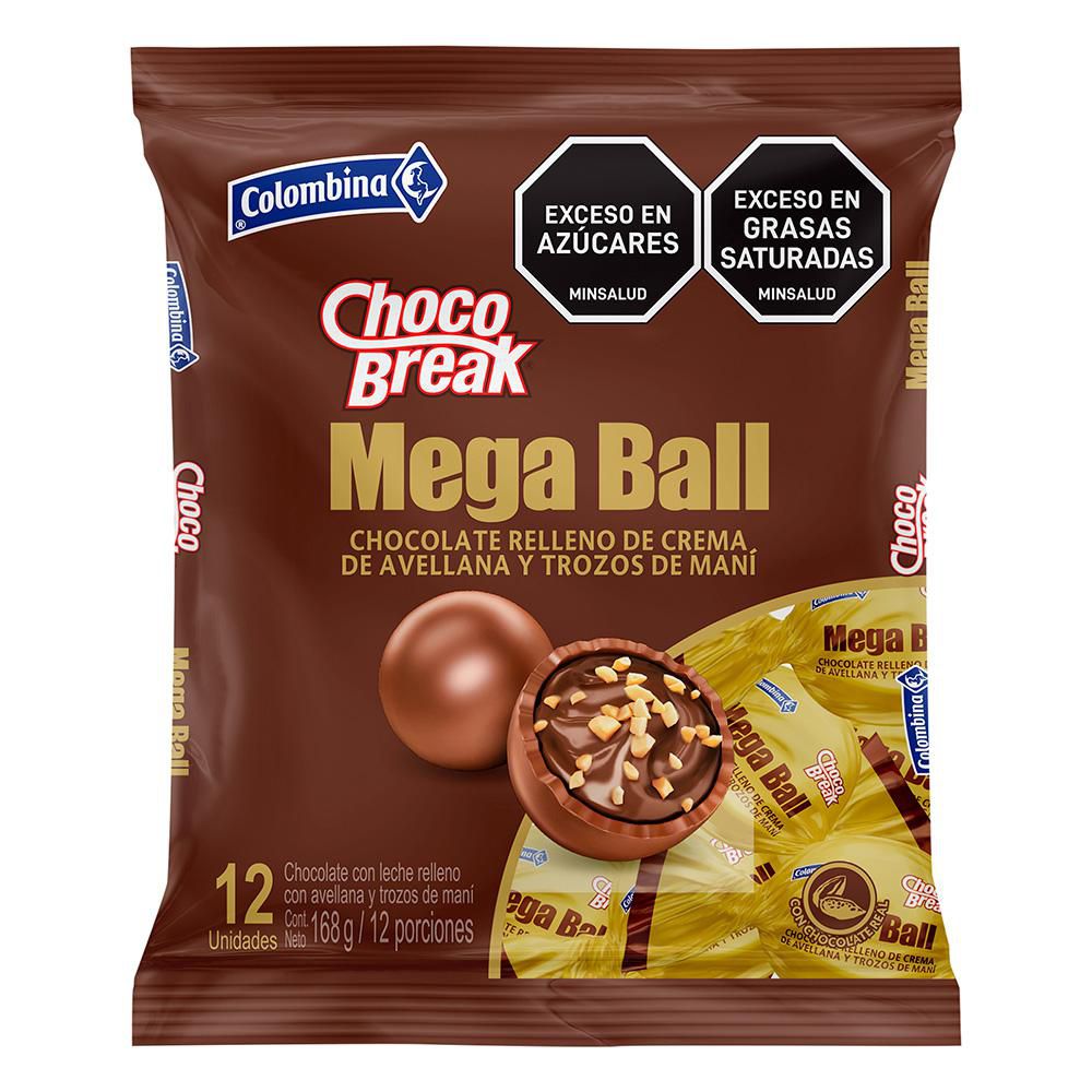 Chocolate CHOCOBREAK Mega Ball (168 gr)