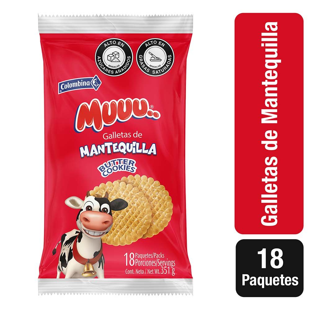 galletas MUU GALLETADULCESINCREMA (351  gr) img #1